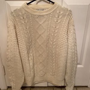 Cable Knit Fisherman Sweater